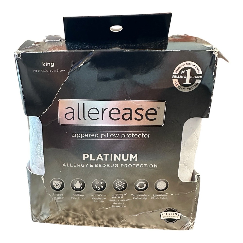 AllerEase Platinum Allergy Defense Particles Proof Temperatur Balancing Luxur...
